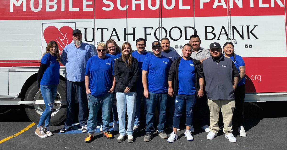 PSSI Team Contributes to Community Impact at Mobile Food Pantry